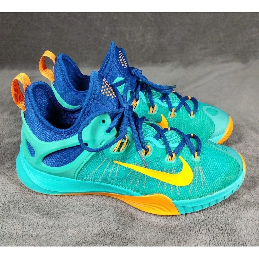Nike Zoom HyperRev 2015 Light Retro/Gym Blue/Bright Citrus Size 8